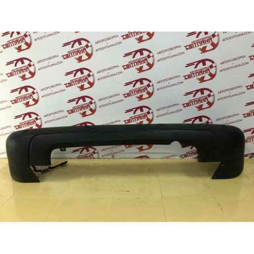 Бампер задній під парктронік комплектний Partner / Berlingo 2008- 9682043777